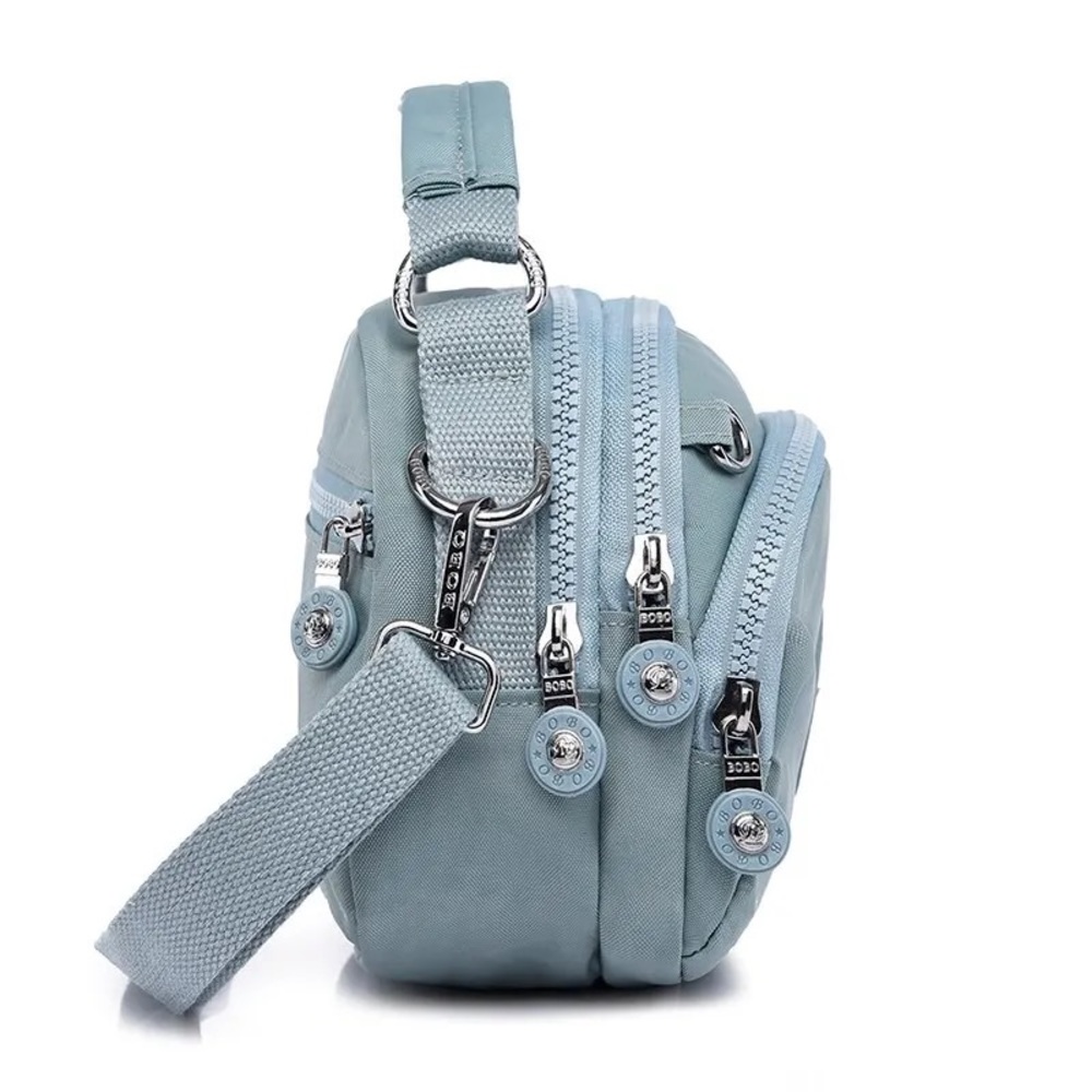 Nylon Fabric Lightweight Crossbody Bag - Picture 5 of 12